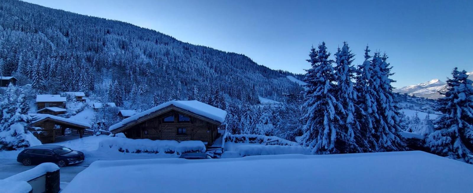 Les Grangettes 2 - Duplex - Wifi Gratuite Apartman Les Carroz d'Araches Kültér fotó