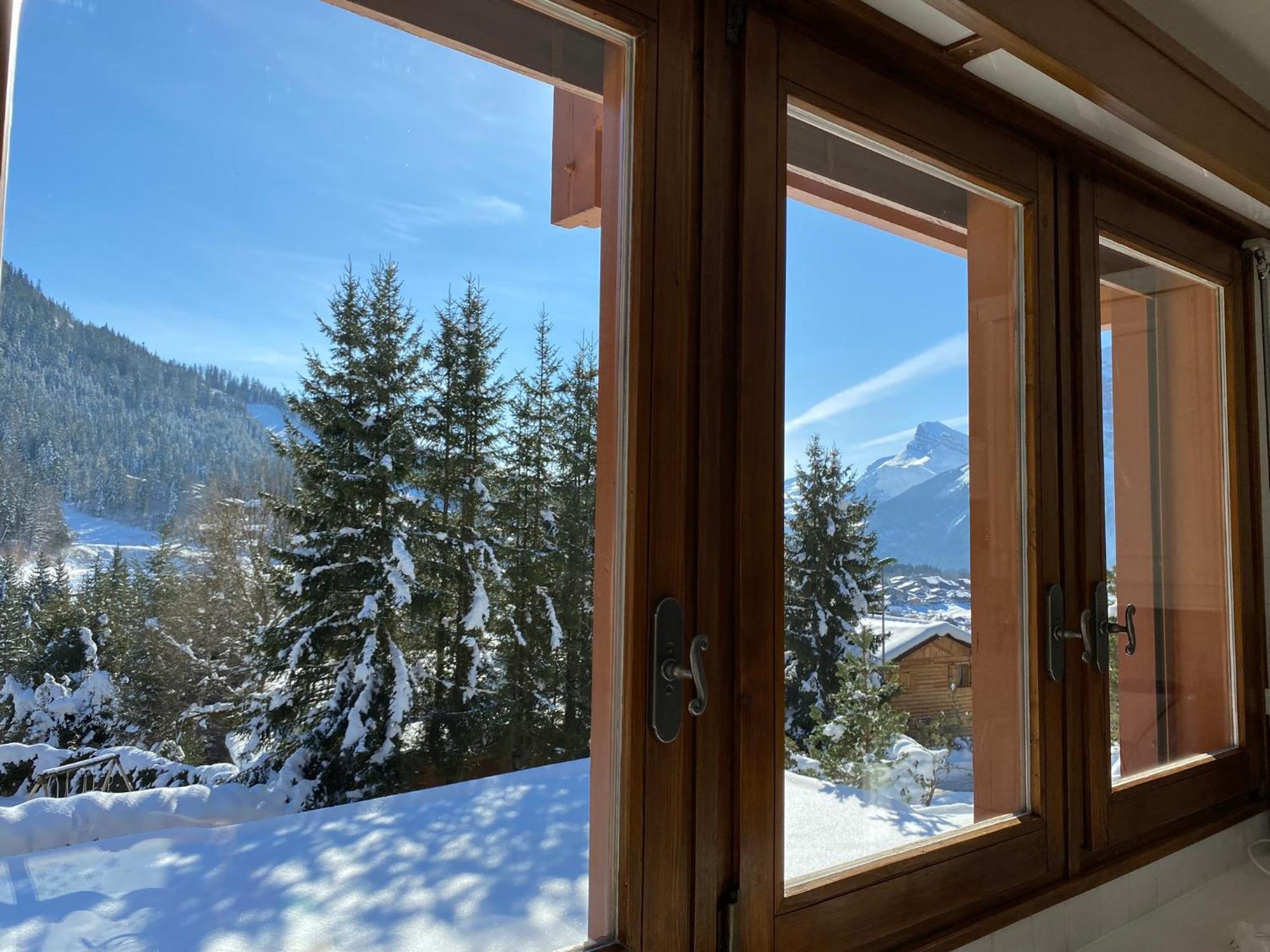 Les Grangettes 2 - Duplex - Wifi Gratuite Apartman Les Carroz d'Araches Kültér fotó